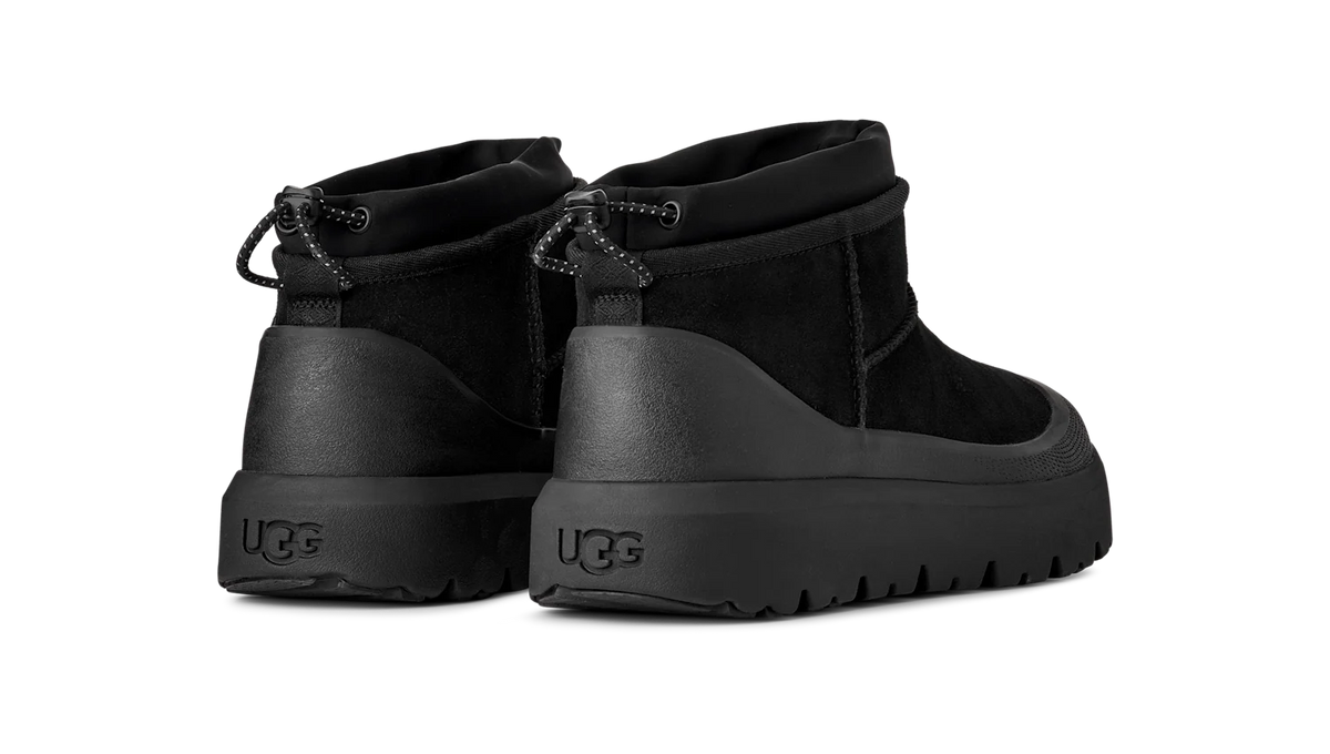 UGG Classic Ultra Mini Weather Hybrid Boot Black