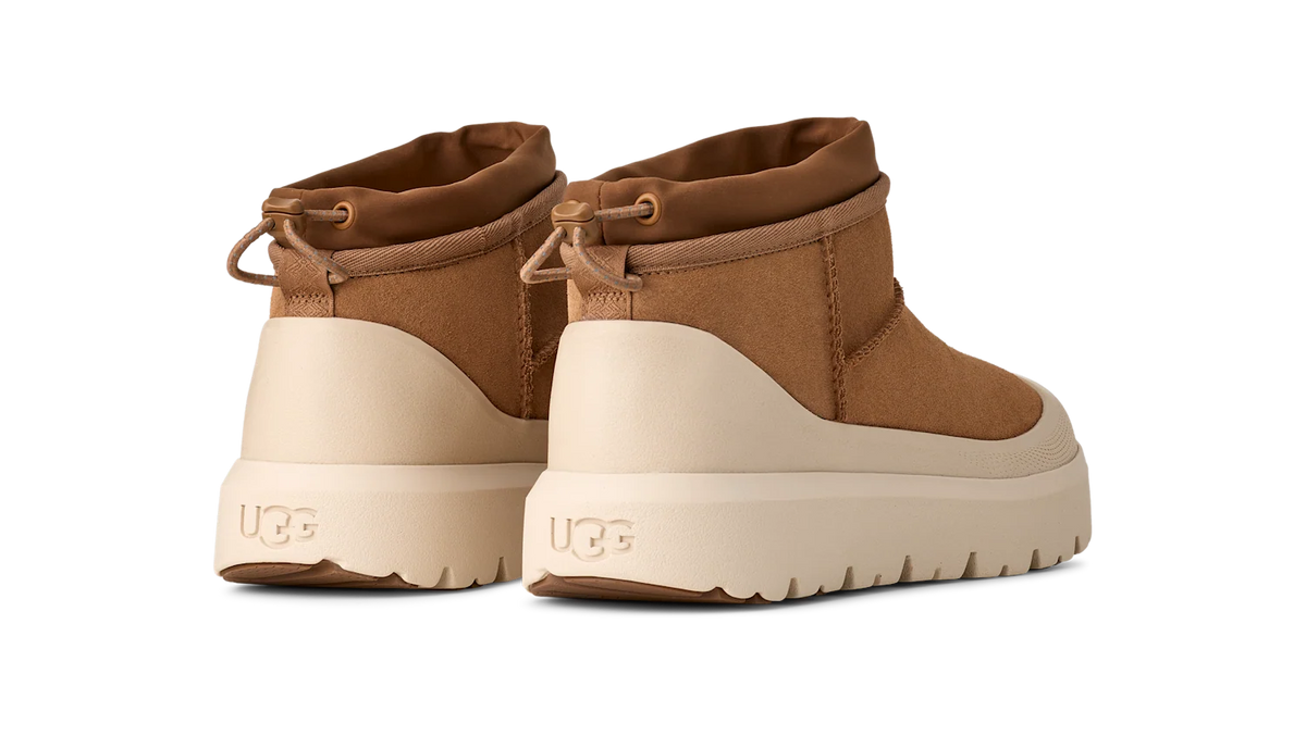 UGG Classic Ultra Mini Weather Hybrid Boot Chestnut Whitecap