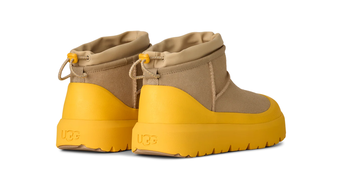 UGG Classic Ultra Mini Weather Hybrid Boot Mustard Seed Summer Wheat