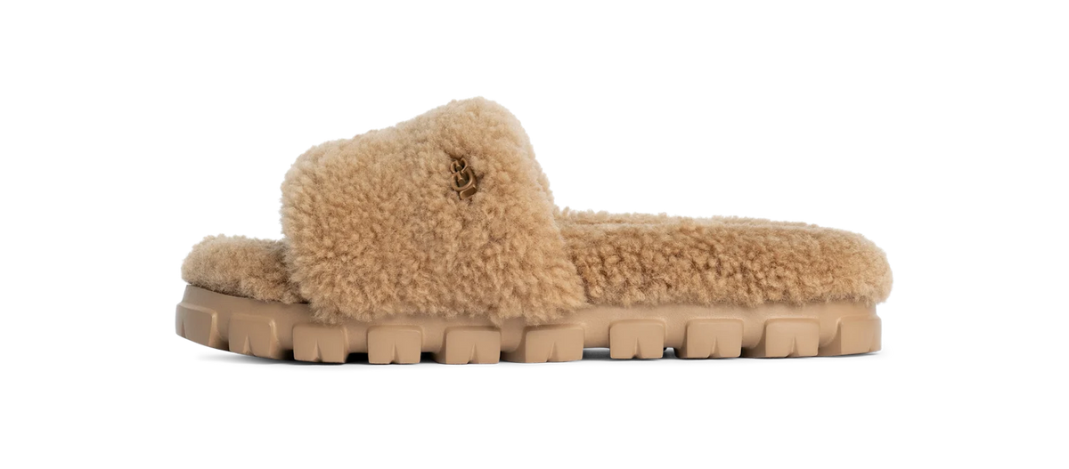 UGG Cozetta Curly Slide Chestnut (Women's)