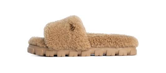 UGG Cozetta Curly Slide Chestnut (Women's)