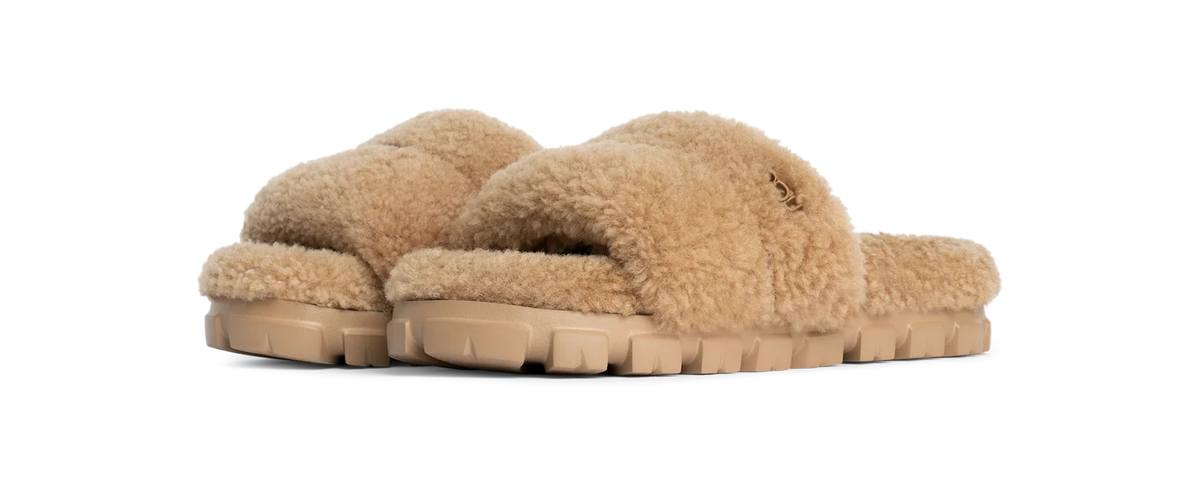 UGG Cozetta Curly Slide Chestnut (Women's)
