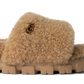 UGG Cozetta Curly Slide Chestnut (Women's)