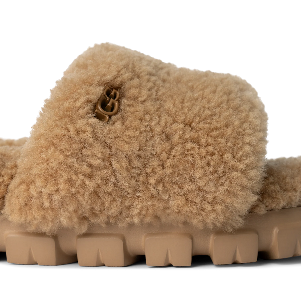 UGG Cozetta Curly Slide Chestnut (Women's)