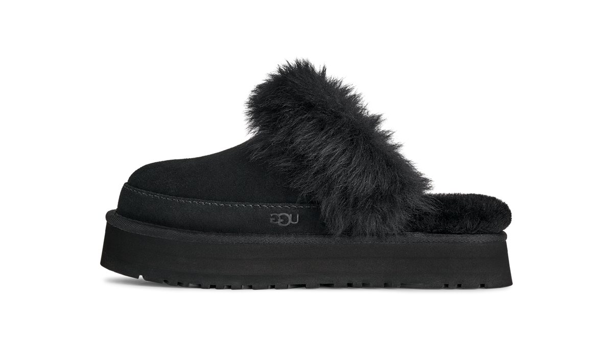 UGG Disquette Chalet Slipper Black (Women's)