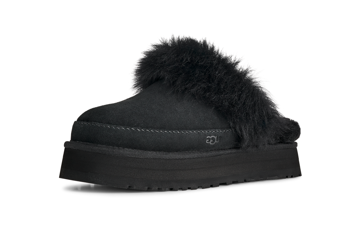 UGG Disquette Chalet Slipper Black (Women's)