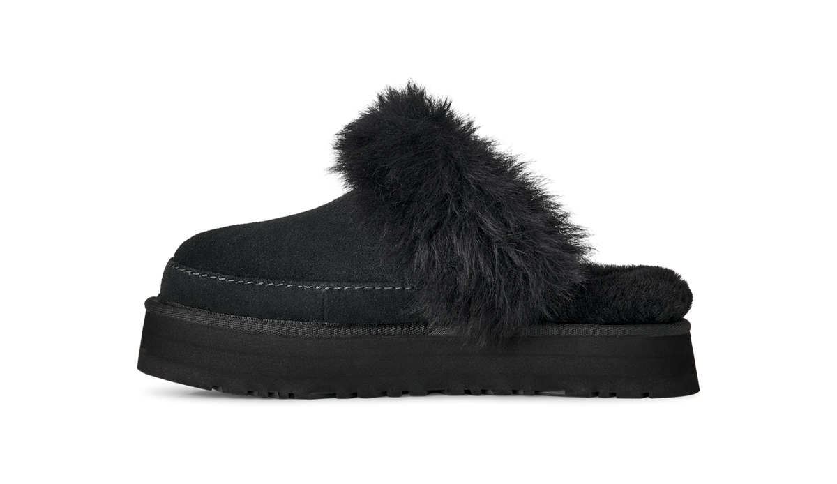 UGG Disquette Chalet Slipper Black (Women's)