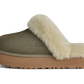 UGG Disquette Slipper Moss Green Muted Brass (Women's)