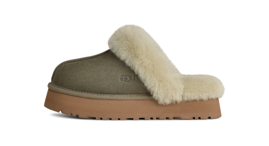 UGG Disquette Slipper Moss Green Muted Brass (Women's)