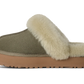 UGG Disquette Slipper Moss Green Muted Brass (Women's)