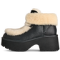 UGG Esmee Leather Lace Up Boot Black (Women's)