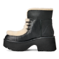 UGG Esmee Leather Lace Up Boot Black (Women's)
