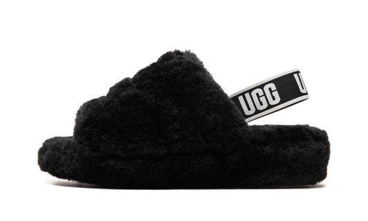 UGG Fluff Yeah Slide Black (Women's)