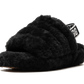 UGG Fluff Yeah Slide Black (Women's)