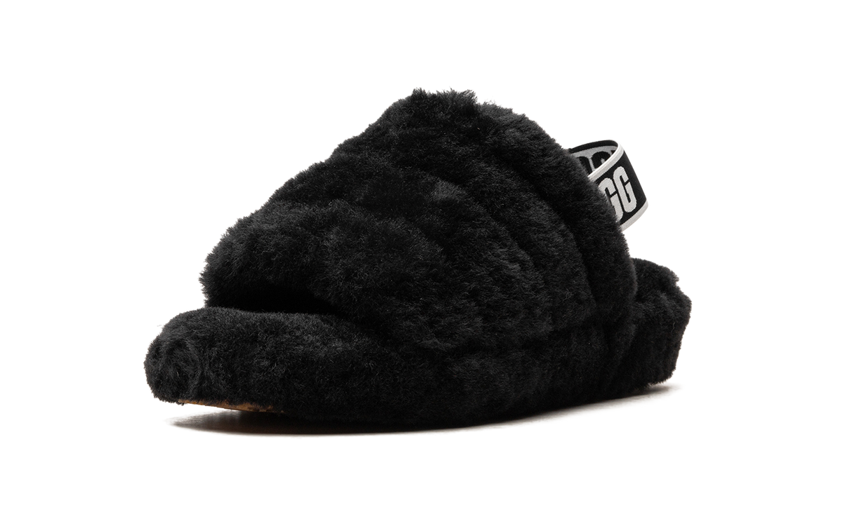 UGG Fluff Yeah Slide Black (Women's)