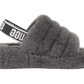 UGG Fluff Yeah Slide Charcoal (Women's)