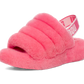 UGG Fluff Yeah Slide Pink Rose (Women's)
