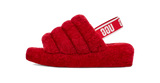 UGG Fluff Yeah Slide Ribbon Red (Women's)