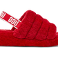 UGG Fluff Yeah Slide Ribbon Red (Women's)