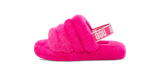 UGG Fluff Yeah Slide Rock Rose (Kids)