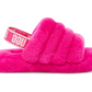 UGG Fluff Yeah Slide Rock Rose (Kids)