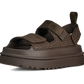 UGG GoldenGlow Embossed Sandal Dense Smoke (Women's)