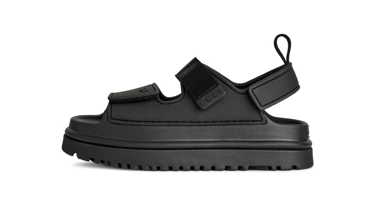 UGG GoldenGlow Sandal Black (Kids)
