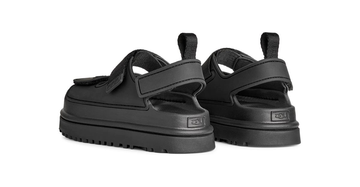 UGG GoldenGlow Sandal Black (Kids)
