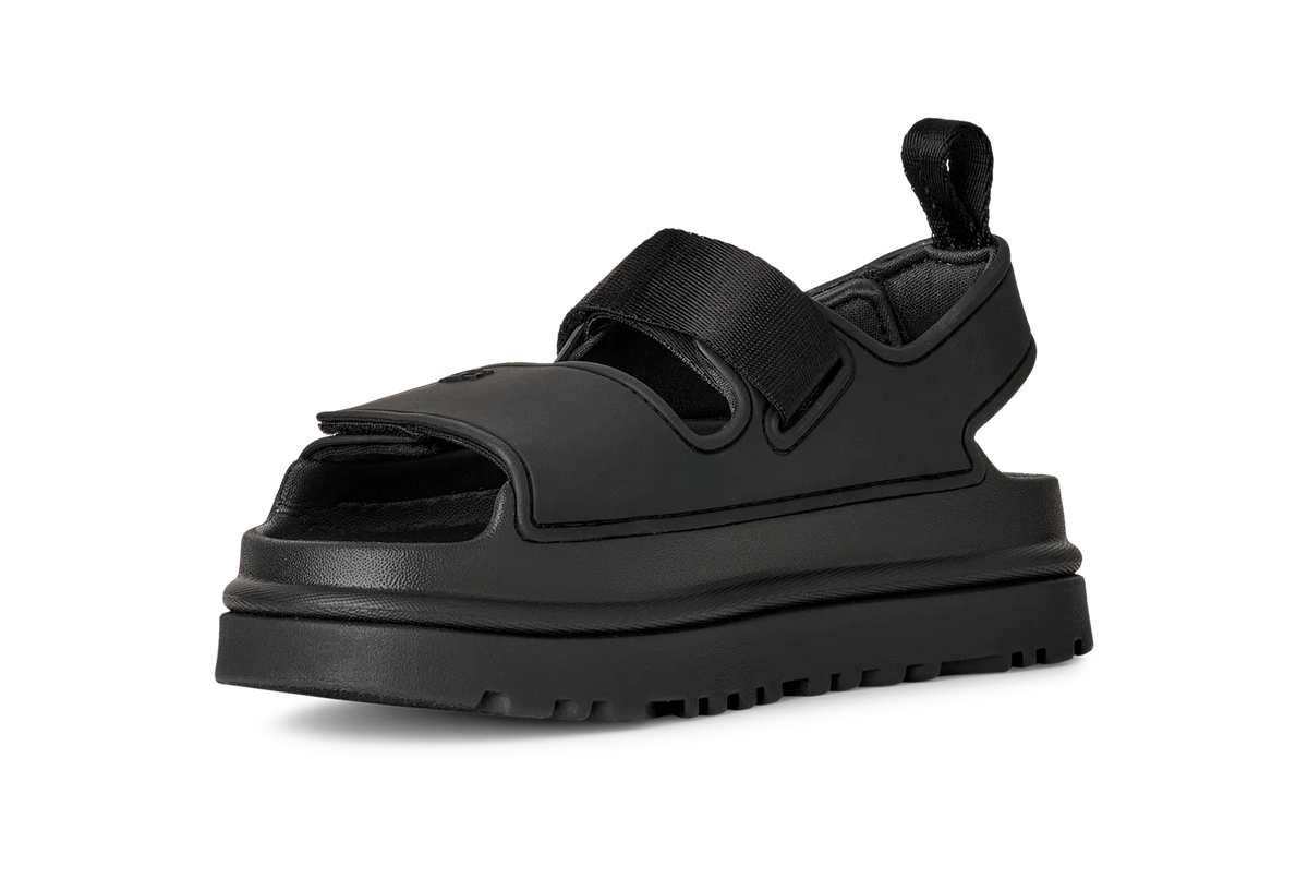 UGG GoldenGlow Sandal Black (Kids)