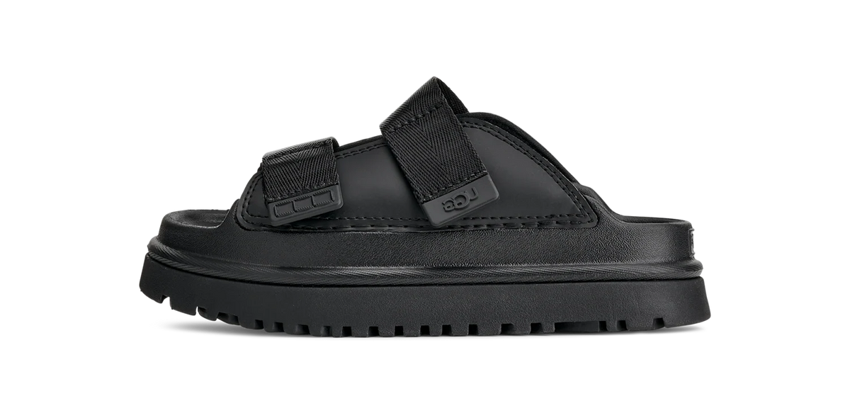 UGG GoldenGlow Slide Black (Kids)