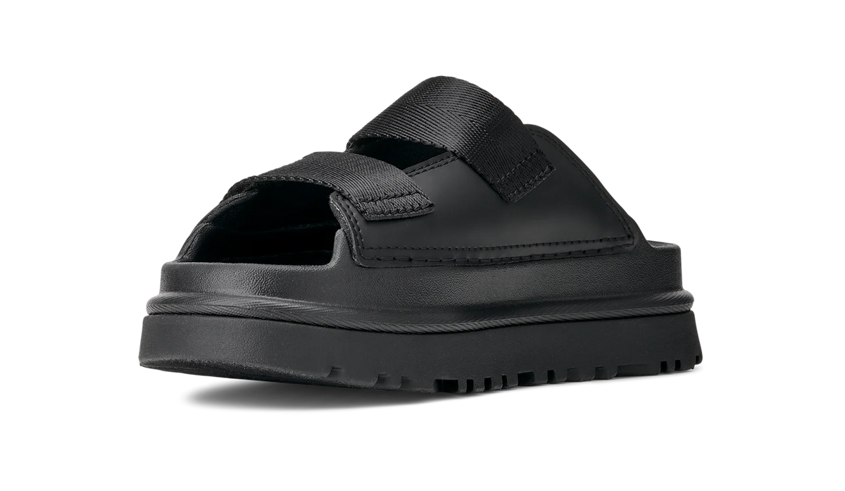 UGG GoldenGlow Slide Black (Kids)