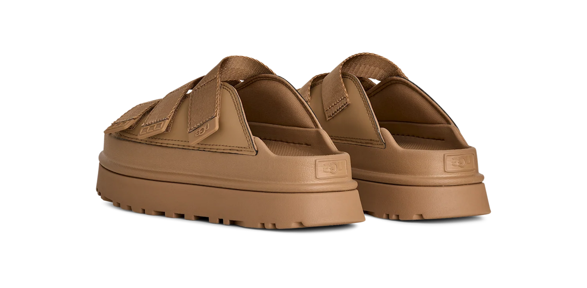 UGG GoldenGlow Slide Dark Sand (Women's)