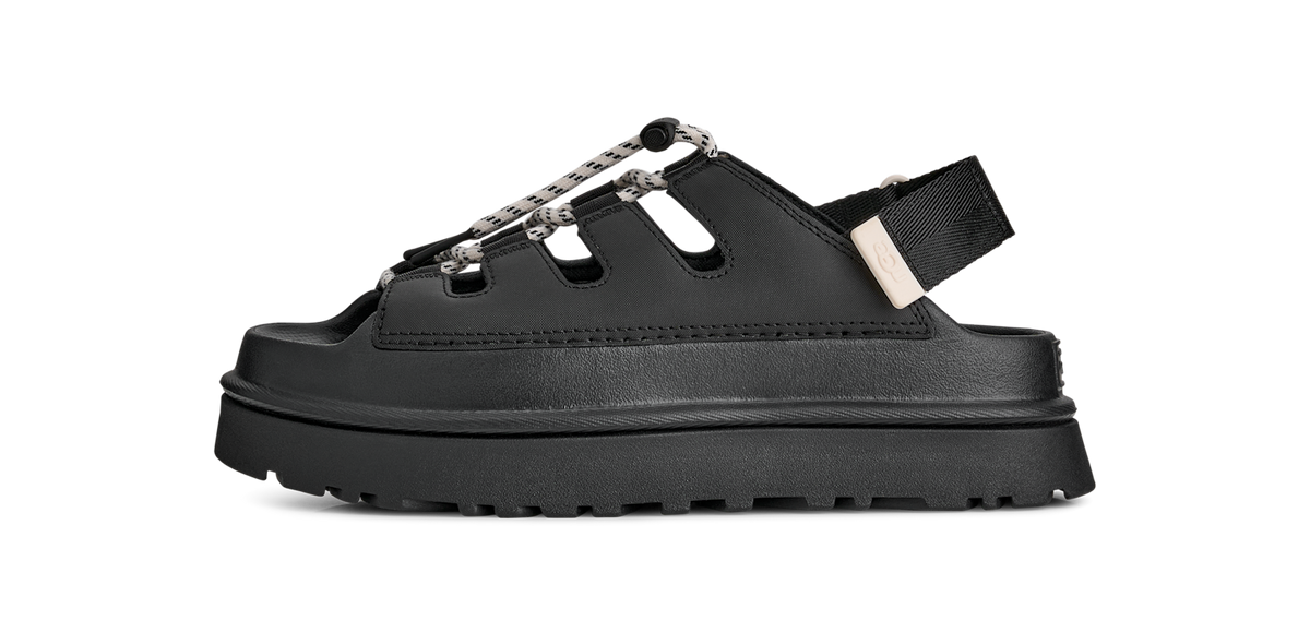 UGG GoldenGlow Toggle Sandal Black (Women's)