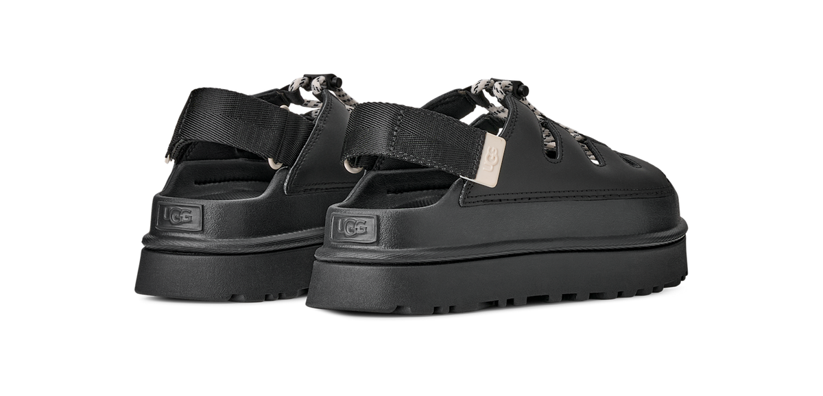UGG GoldenGlow Toggle Sandal Black (Women's)