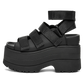 UGG GoldenRise Platform Sandals Black (Women's)