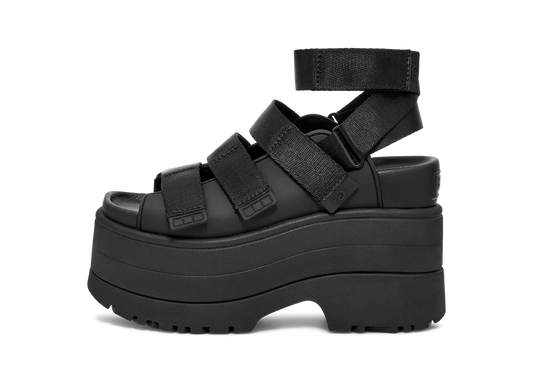 UGG GoldenRise Platform Sandals Black (Women's)
