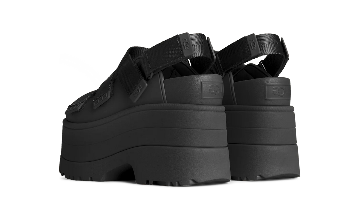 UGG GoldenRise Platform Sandals Black (Women's)
