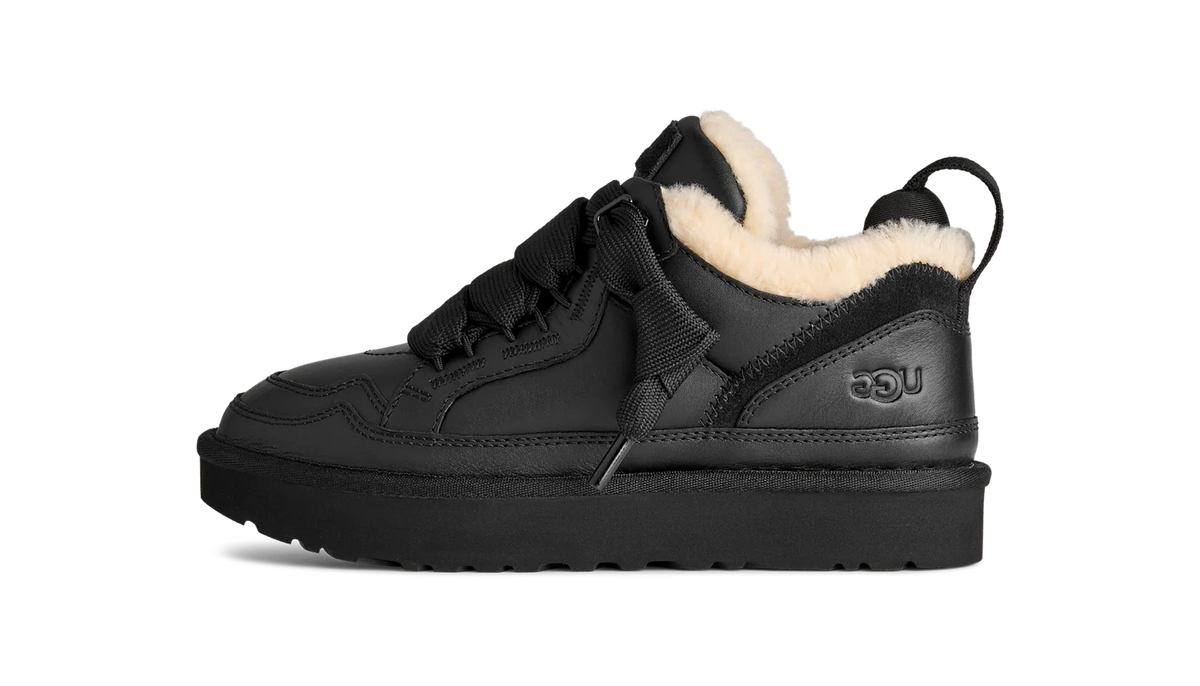UGG Lowmel Leather Black (Women's)