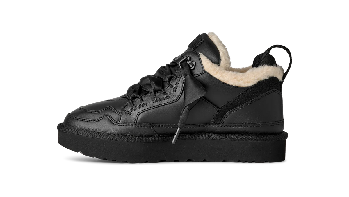 UGG Lowmel Leather Black (Women's)