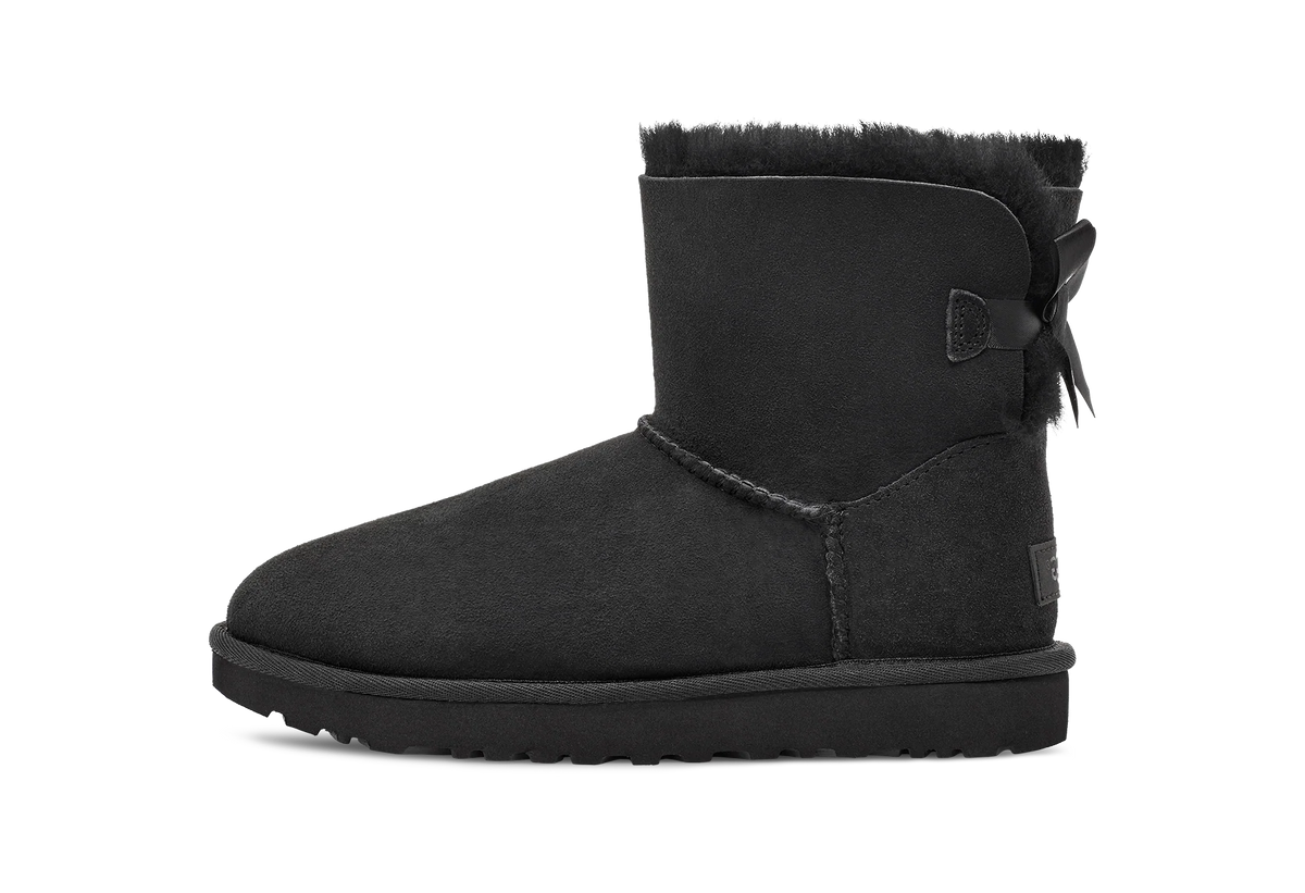 UGG Mini Bailey Bow II Black (Women's)