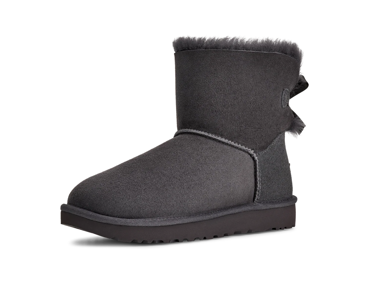 UGG Mini Bailey Bow II Obsidian (Women's)