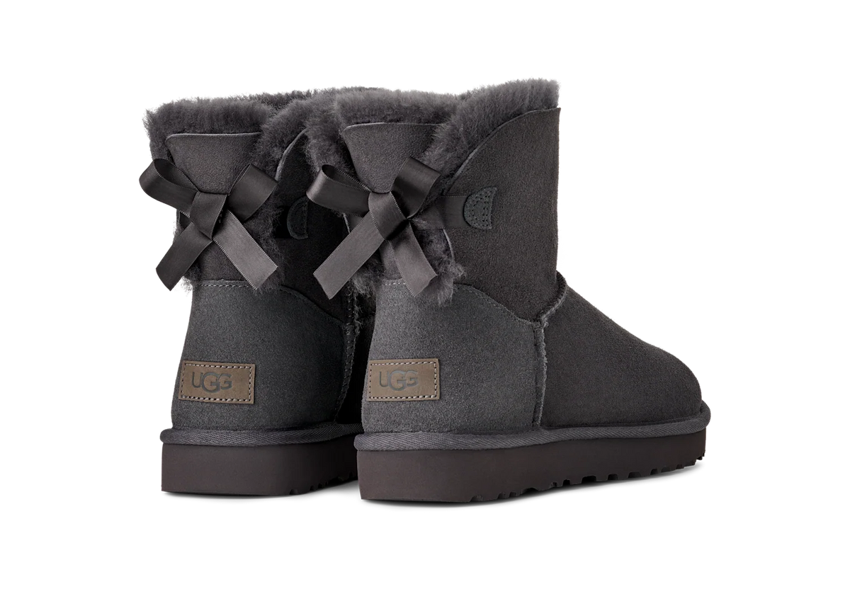 UGG Mini Bailey Bow II Obsidian (Women's)
