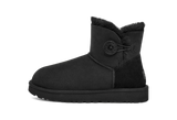 UGG Mini Bailey Button Boot Black (Women's)