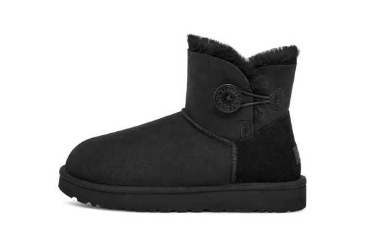 UGG Mini Bailey Button Boot Black (Women's)