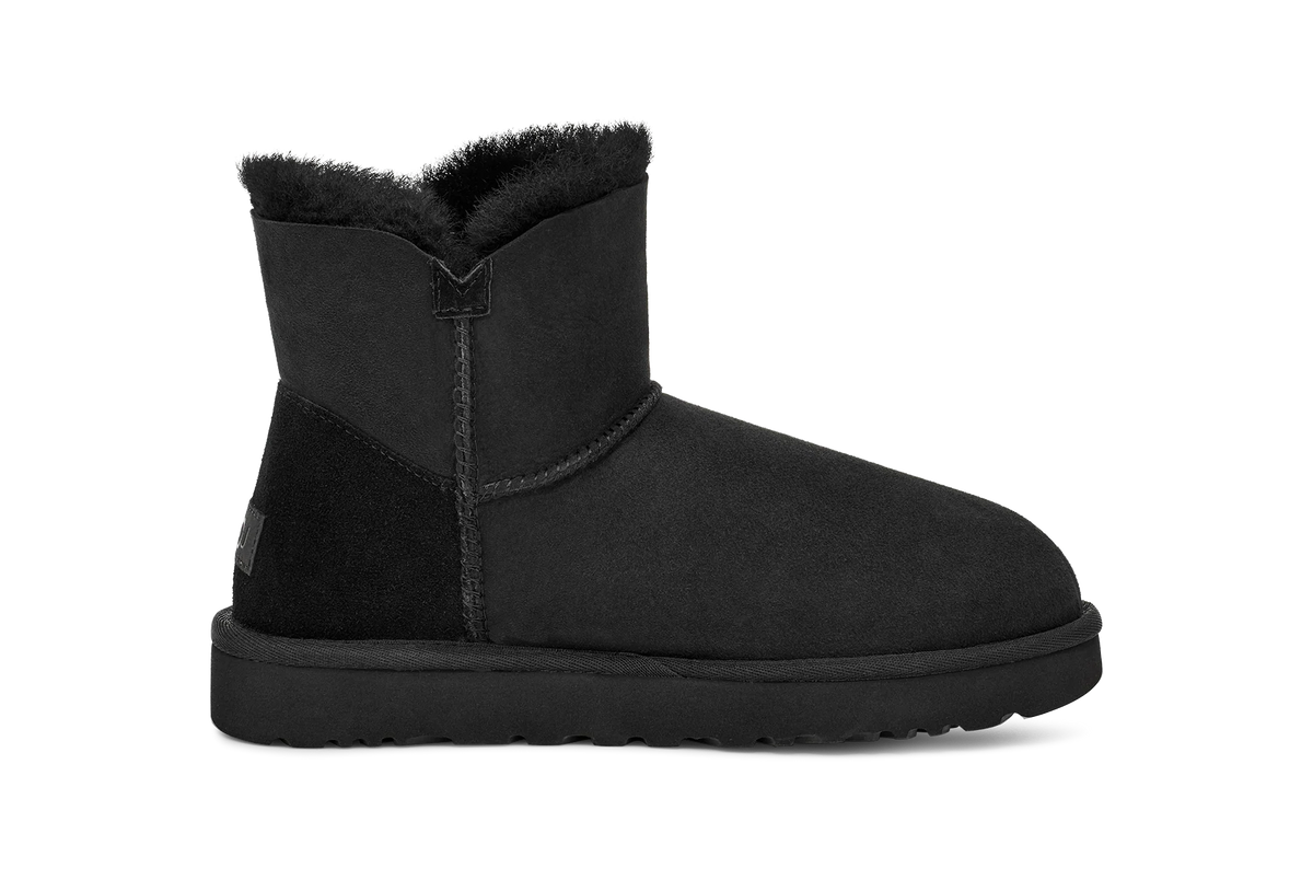 UGG Mini Bailey Button Boot Black (Women's)