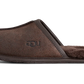 UGG Scuff Leather Distressed Slipper Dusted Cocoa