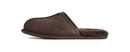 UGG Scuff Leather Distressed Slipper Dusted Cocoa