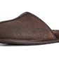 UGG Scuff Leather Distressed Slipper Dusted Cocoa