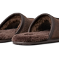 UGG Scuff Leather Distressed Slipper Dusted Cocoa