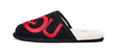 UGG Scuff Logo Slipper Black Red